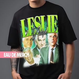 LESLIE NIELSEN SHIRT / Leslie Nielsen Vintage Tees / Leslie Nielsen 90s Tshirt / Leslie Nielsen Tribute Fan Merch / Leslie Nielsen Gifts Tee