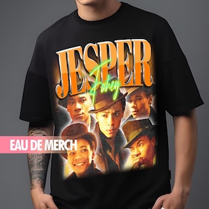 JESPER FAHEY TEES / Koszulka Jesper Fahey Vintage / Koszulka Jesper Fahey z lat 90. / Towary Jesper Fahey / Fani Jesper Fahey Retro / Prezenty Jesper Fahey