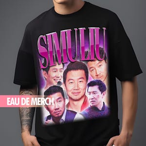 SIMU LIU SHIRT / Simu Liu Vintage Tees / Simu Liu 90s Tshirt / Simu Liu Tribute Merch / Simu Liu Gifts Tee / Simu Liu Fans / Simu Liu Homage