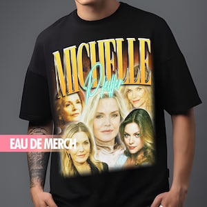 MICHELLE PFEIFFER TEES / Michelle Pfeiffer Vintage Shirt / Michelle Pfeiffer 90s Tshirt / Michelle Pfeiffer Tee / Michelle Pfeiffer Gift Fan
