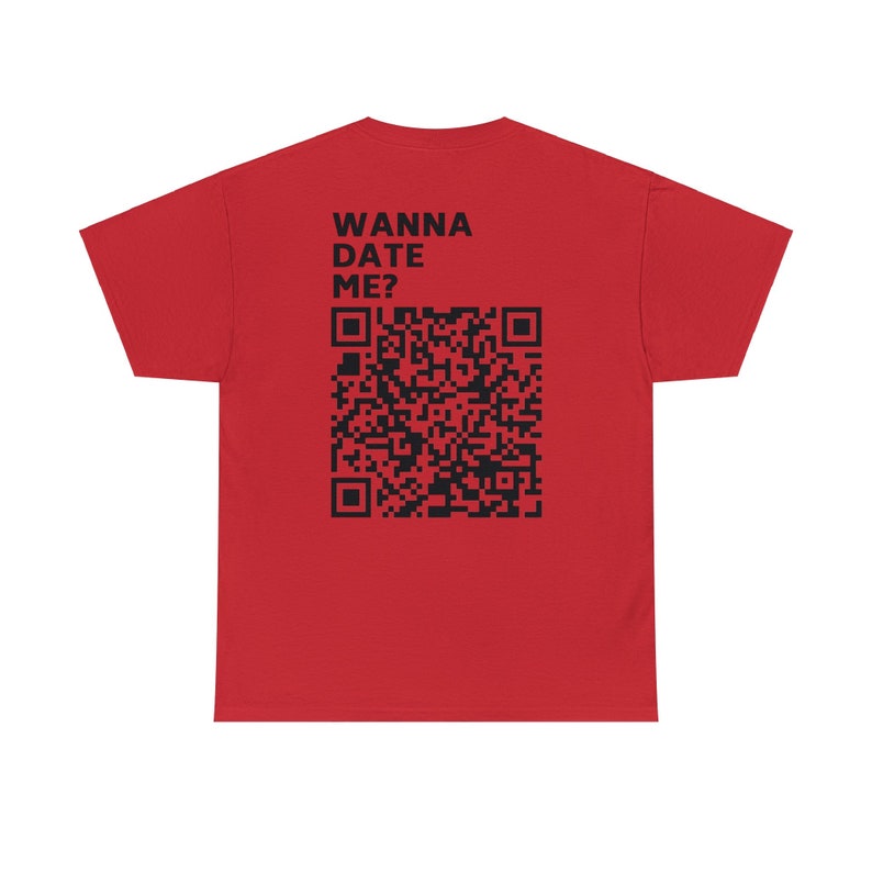 Chemise avec code QR Wanna Date Me image 5