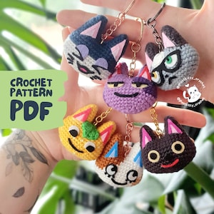 Island Village Cats - Crochet Pattern DIGITAL PDF - Amigurumi Tutorial