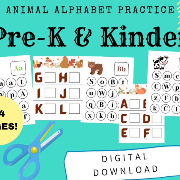 Animal Alphabet Practice