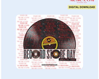 Adesivo sostitutivo per disco in vinile Taylor LP CD Hype Dupe in formato digitale SVG RSd Record Store Day (opzione 21)