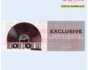 Adesivo sostitutivo per disco in vinile Taylor LP Hype Dupe in formato digitale SVG RSd Record Store Day (opzione 5)