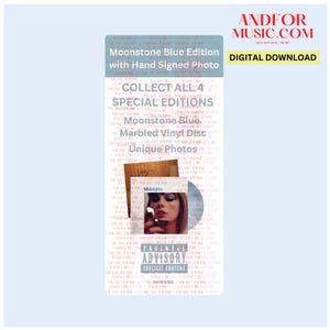 Taylor Vinyl Record LP CD Hype Sticker Dupe vervangende digitale SVG (optie 12)