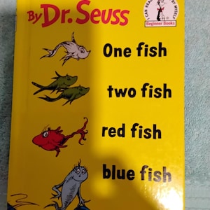 Ein Fisch Zwei Fische Rote Fische Blaue Fische