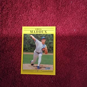 Baseball Cards Greg Maddux