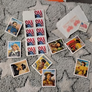 Assorted American Stamps