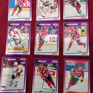 Hockey Cards Devils Collection