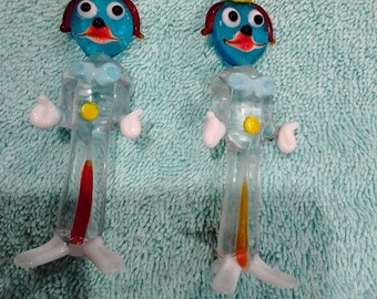 Clown Dogs Murano Style