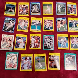 Cartes de baseball Collection Red Sox