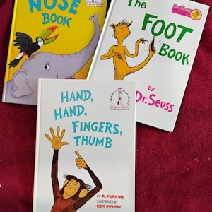 Das Nasenbuch; Hand, Hand, Finger, Daumen; und Das Fußbuch
