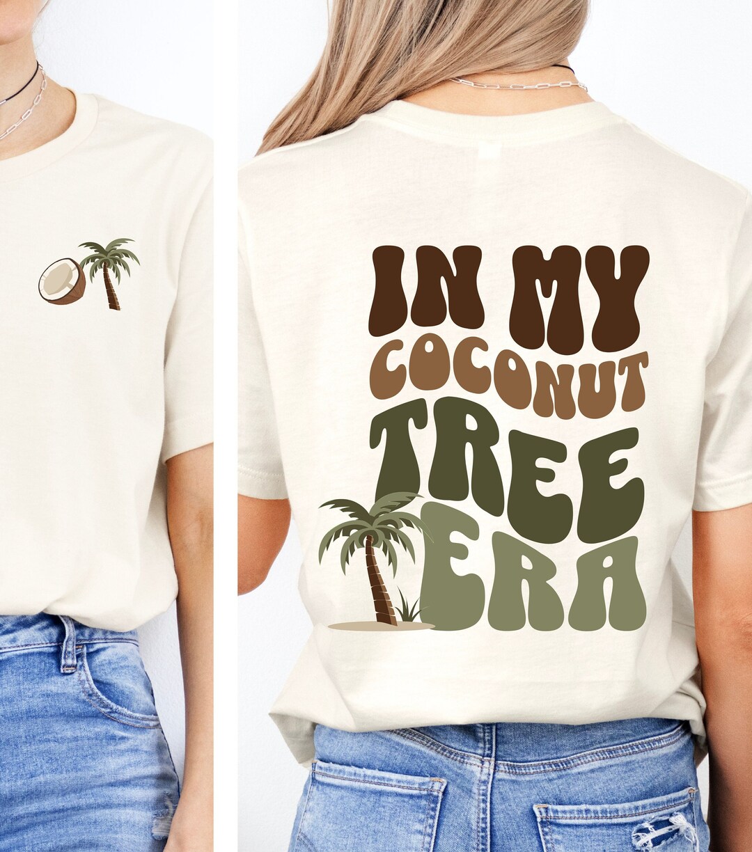 Coconut Palm Trees Summer Vacation Beach