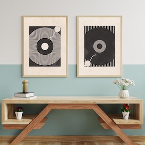 Vinyl Record Print, Vintage Music Wall Art, Vintage Record Wall Decor,Music Poster Print, Music Lovers, Printable Wall Art, Digital Download