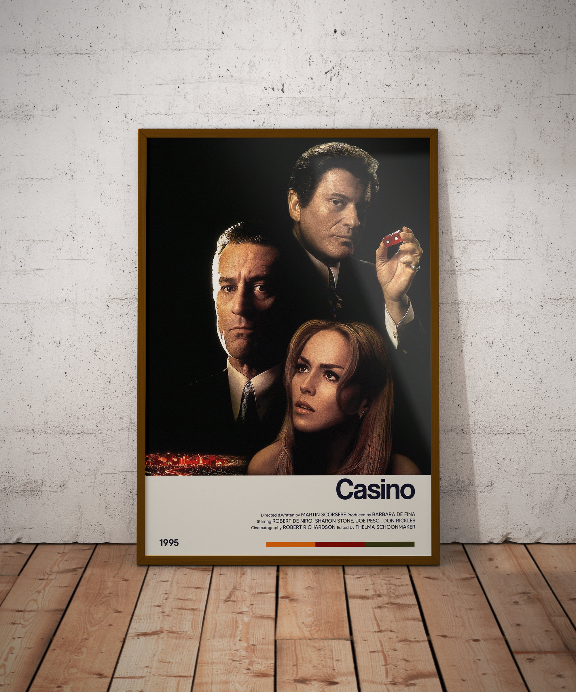 Casino Movie Poster Modern Movie Poster Print Wall Art Poster Decor