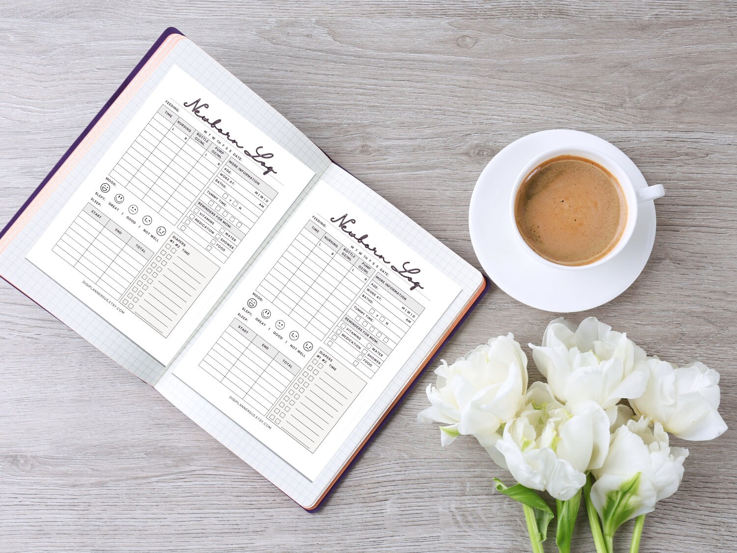 Monthly Habit Tracker Digital & Printable Calendar and Planner Form ...