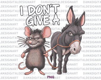 Jag bryr mig inte en skit, sarkasm, roliga skjortor, design, digital nedladdning, clipart, sublimering, rolig åsna, PNG, udda presentidé, design, trendigt