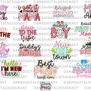 Baby SVG Bundle, Baby Shower SVG, Newborn SVG Bundle, Baby Quote Bundle, Cute Baby Saying svg, Funny Baby svg, Baby Boy Girl Svg, Png