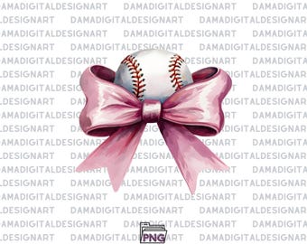 Baseball Coquette Png, Brushstroke Baseball Coquette Png, Game Day Baseball Png, Baseball Bow Png, Baseball Mama Png, Baseball Mom Png