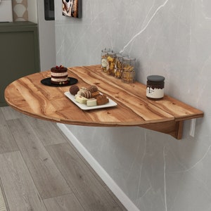 Wall Mount Kitchen Folding Table Space Saving Table Murphy - Etsy UK