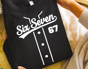 Baseball Jersey Number 67 PNG, Sports Meme Design (Digital Download)