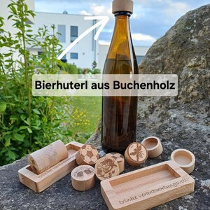 Bierhuterl Bierstoppel Flaschenschutz Insektenschutz Bierhut Wespenschutz