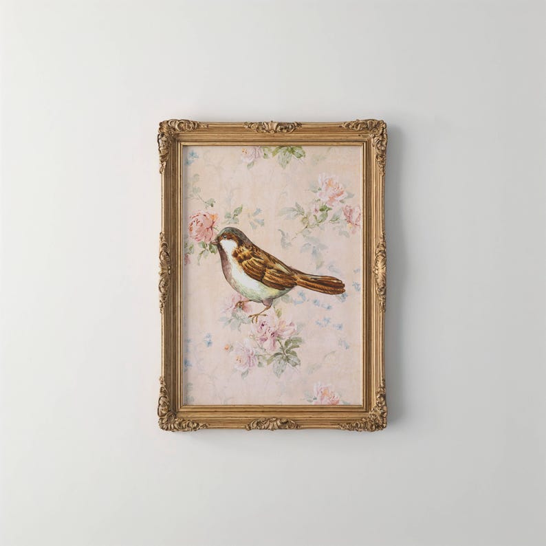 Cottagecore Nursery Prints: Boho Animal Wall Art Set (Digital Download) image 2