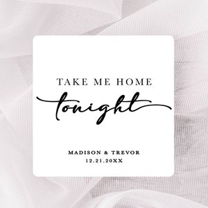 Etiquettes de remerciement pour mariage, Stickers blancs mats personnalisés de 5 cm, Stickers personnalisés pour sachets de desserts