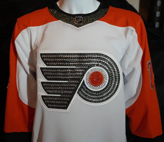 Philadelphia Flyers Custom Bling Service this Jersey is for Display Jersey is Not Included please Read Description Etsy