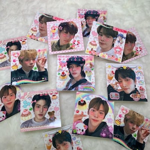 riize purikura mail stickers - set of 10