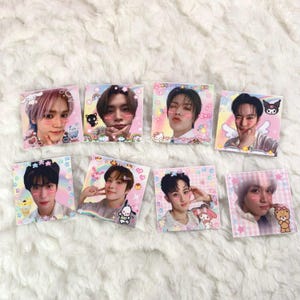 nct 127 purikura mail stickers - set of 10