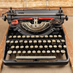 Typewriter in original briefcase, Made in Germany