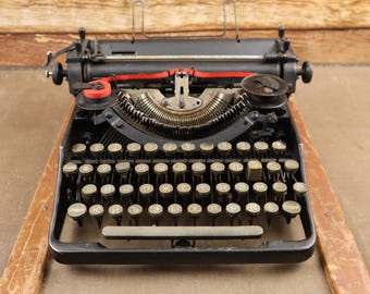 Typewriter in original briefcase, Made in Germany