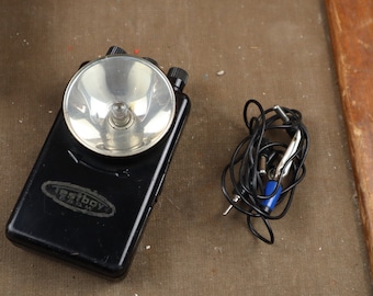 Alte "Testboy" Taschenlampe D.B. G.M. Lampe mit leerer Batterie. Taschenlampe - Vintage Taschenlampe - Sammlertaschenlampe