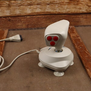 Vintage analog logitech joystick with 15 pin connector!