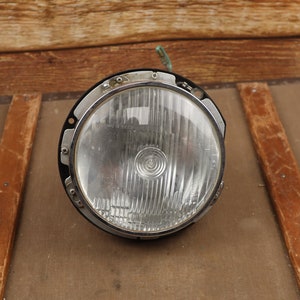 Big white Headlight for a car or motorbike