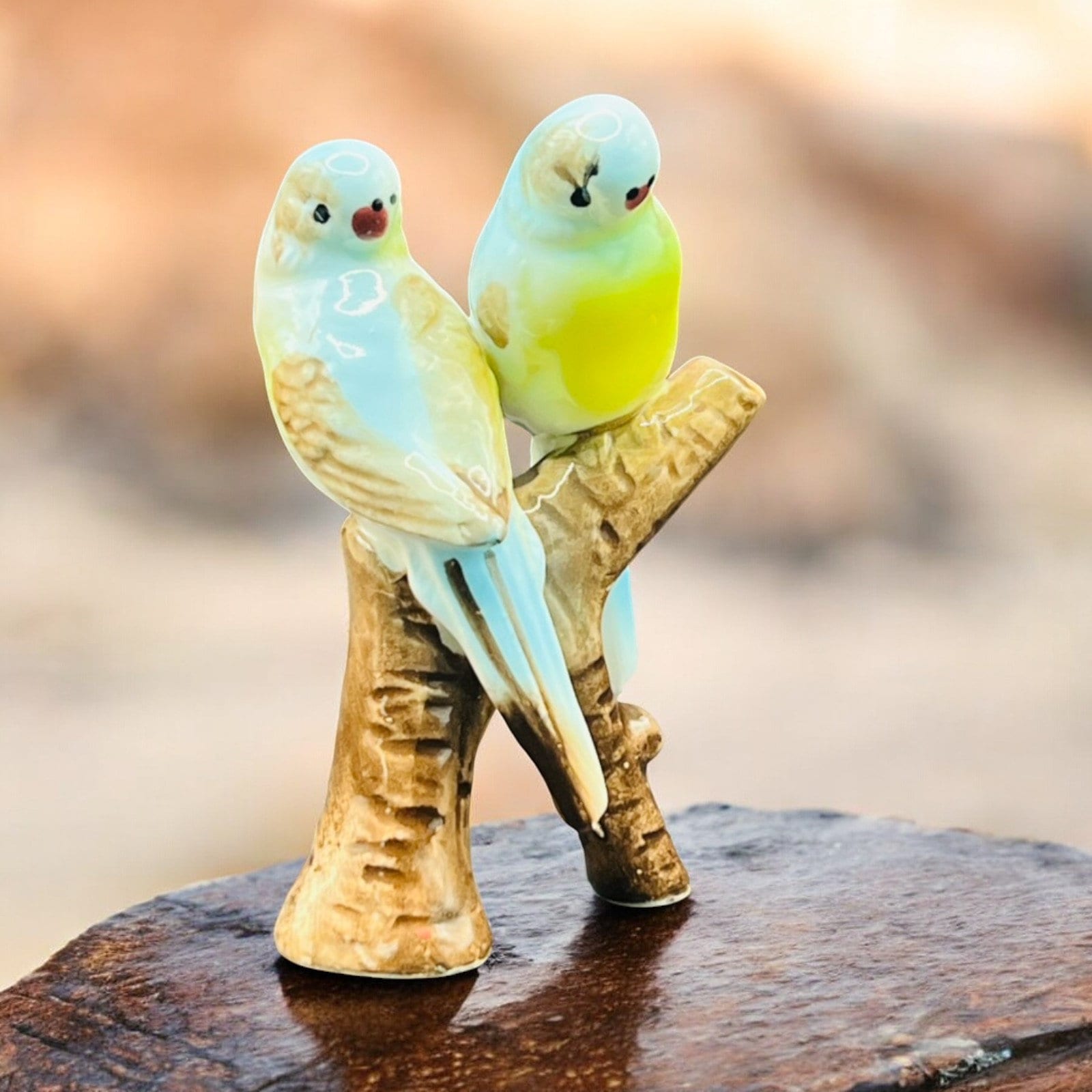 Vintage Budgie Figurine - Etsy UK