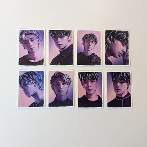 Stray Kids Fotokarten PC Sleeves PVC frei