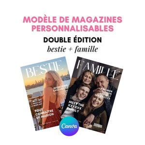 MODÈLES MAGAZINE X2 - bestie + famille - 40 pages x2