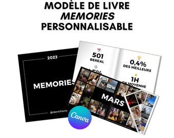 Customizable memories book - Real photos