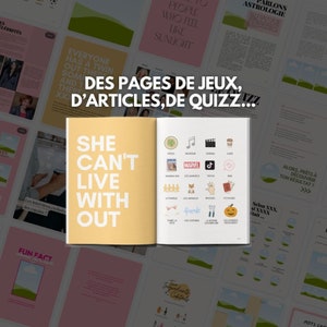 Modèle de magazine à personnaliser bestie edition 40 pages zdjęcie 3