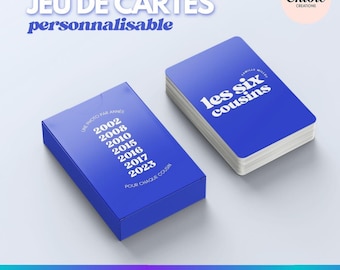 Customizable Card Game - Game of the Years - Template
