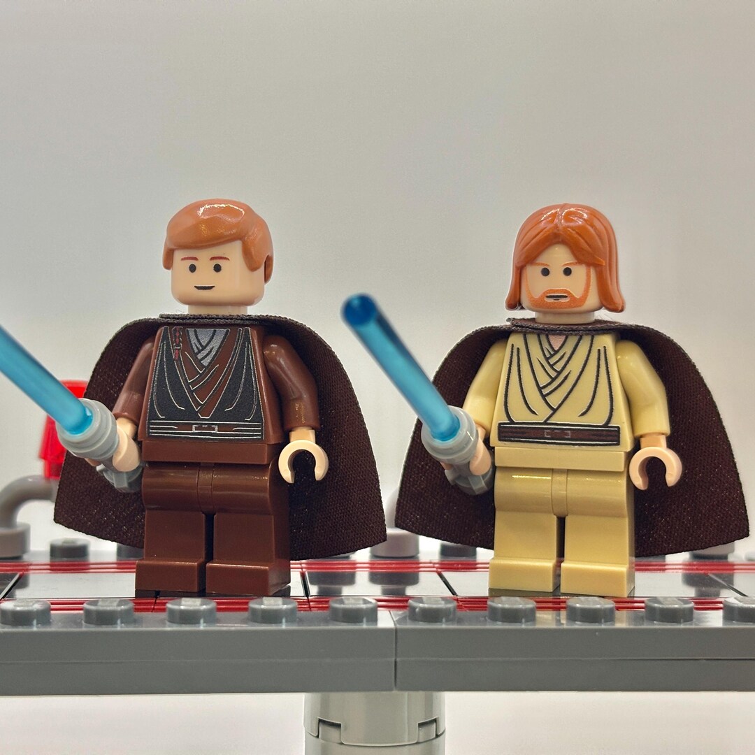 Obi-wan & Anakin Ep.2 Set Custom Lego Star Wars: the Complete Saga ...