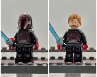 Clone Wars Obi-Wan (Mandalorian Outfit) Custom Lego Star Wars Minifigure