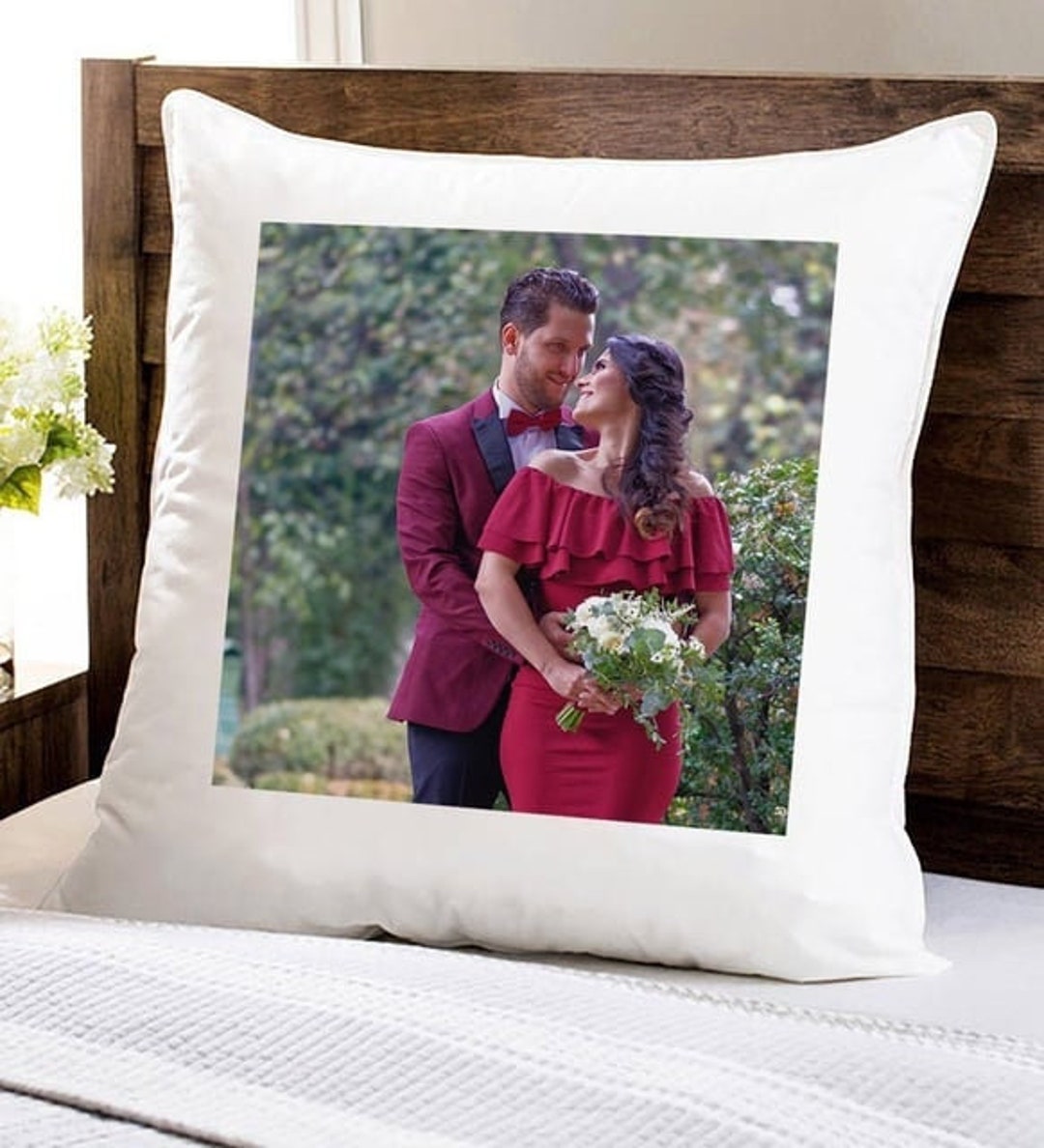 Personalized Pillow Cases With Pictures Logo Pillow Cases Etsy