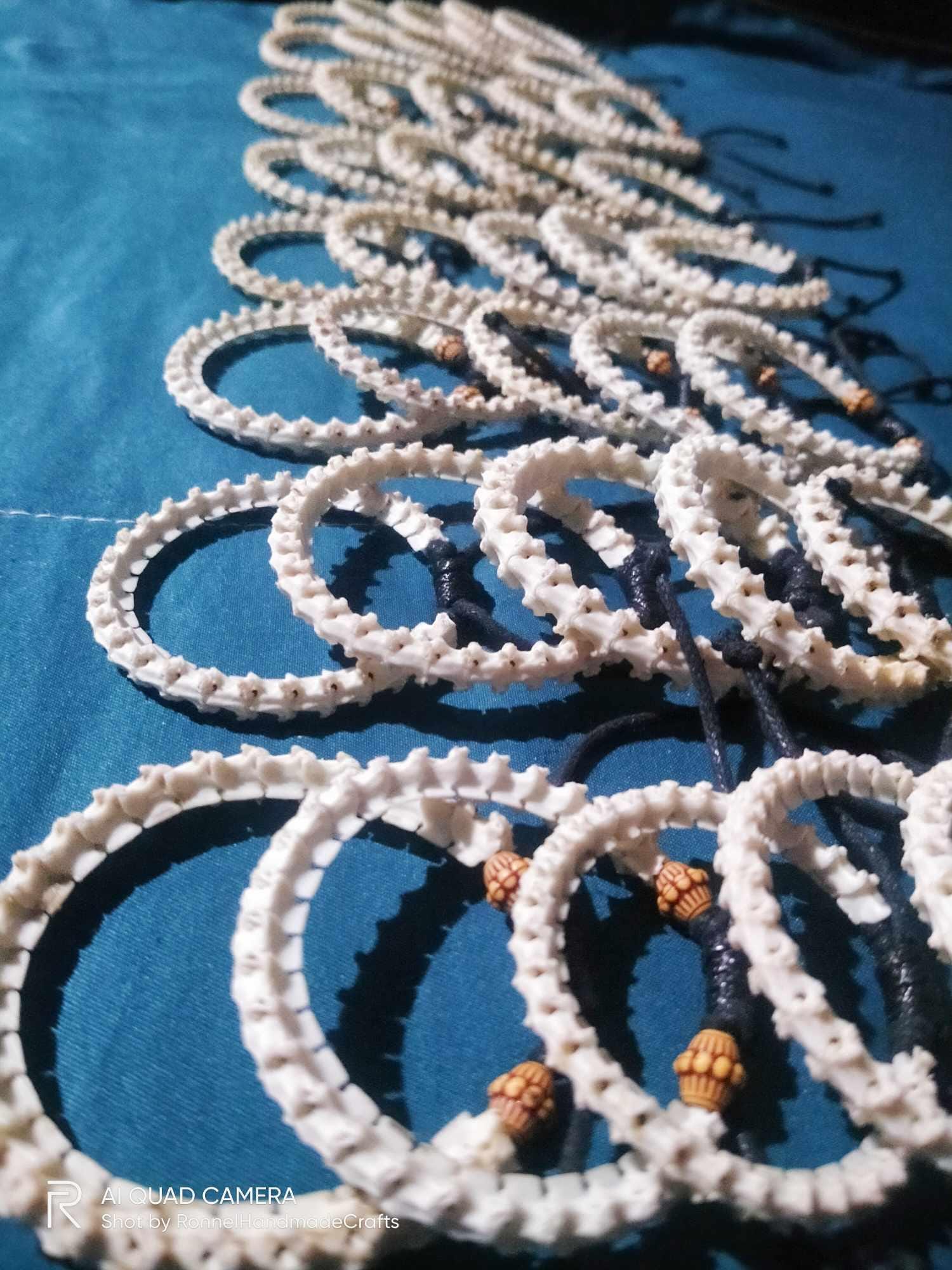 Snake Vertebrae Bracelet – Real Snake Bone Jewelry, Tribal