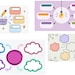 Printable Mind Map Worksheet | Thoughts and Ideas Organizer | Visual ...