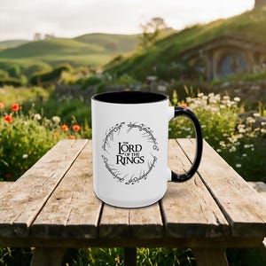 Mystic Script Coffee Mug | Old World Tale Illustration | Collector Gift