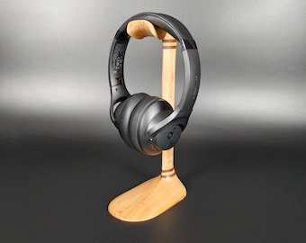 Ash & Walnut Headphone Stand: Unique Gamer Gift